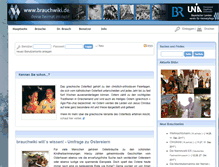 Tablet Screenshot of brauchwiki.de